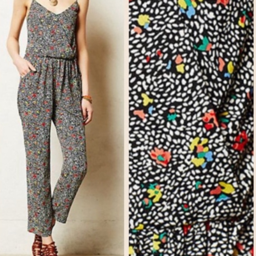 Anthropologie Romper with Pockets